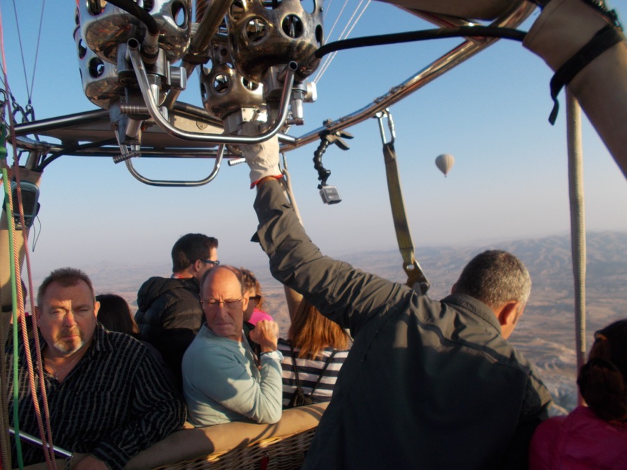 Montgolfière en Cappadoce